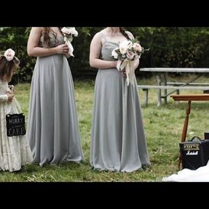Allure Bridals Bridesmaid Dress Platinum